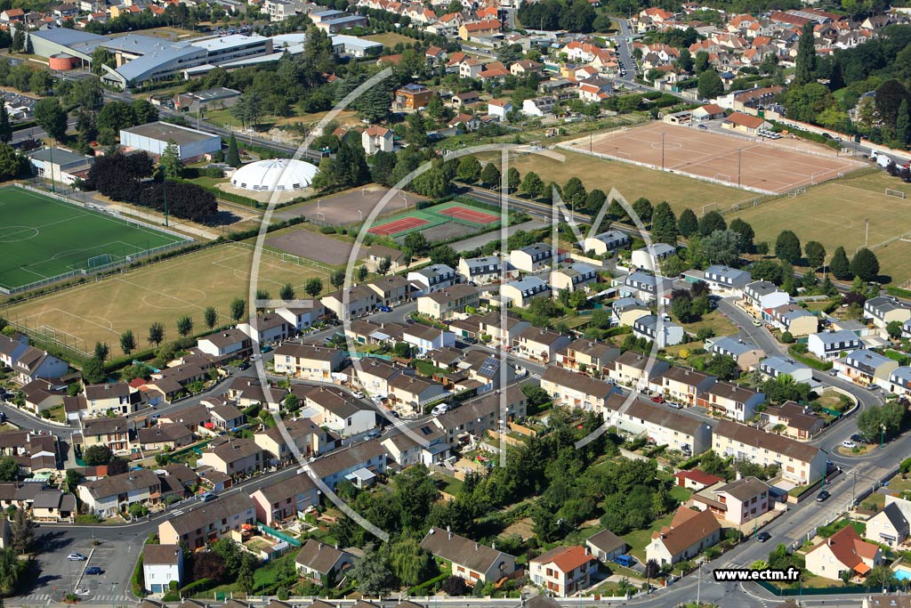 Photo arienne de Cormontreuil