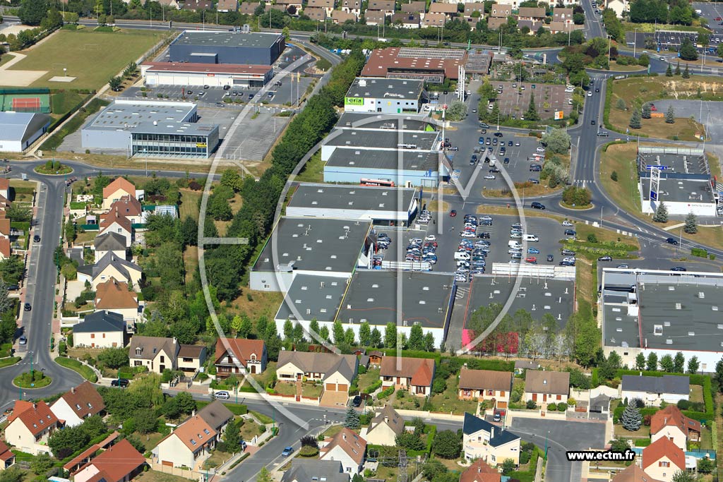 Photo arienne de Cormontreuil