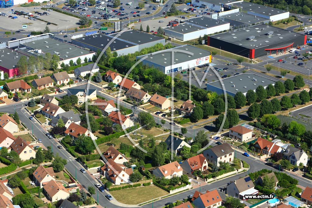 Photo arienne de Cormontreuil