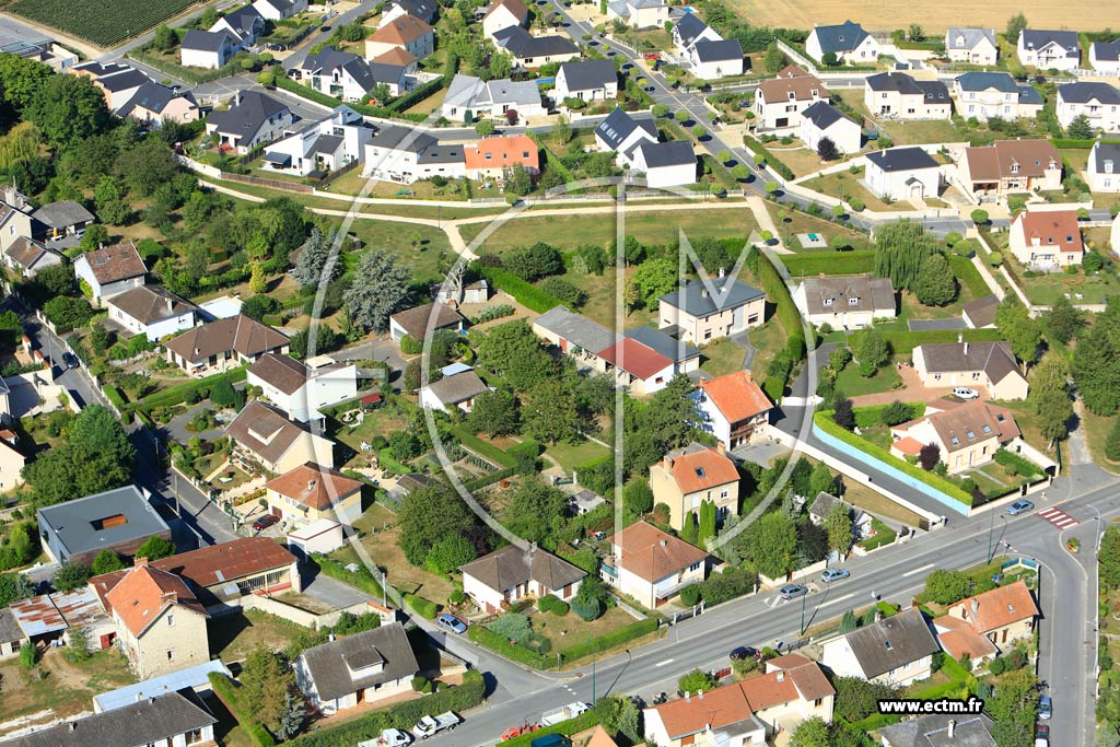 Photo arienne de Gueux