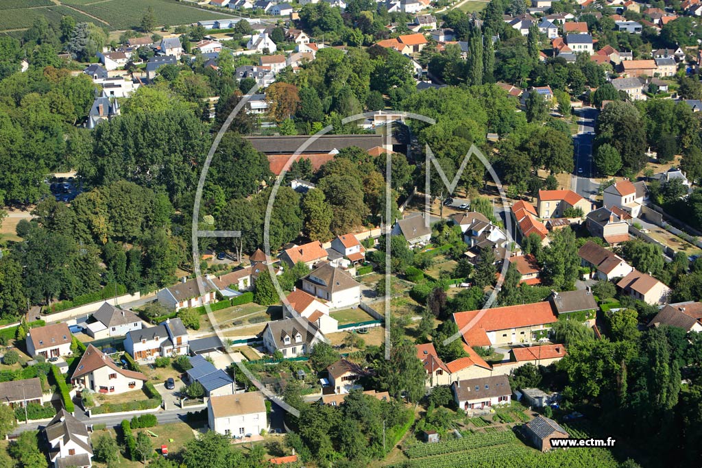 Photo arienne de Gueux