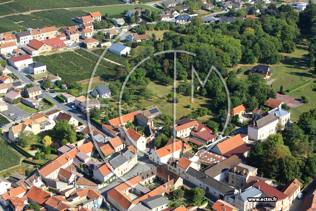 Photo arienne de Jouy-ls-Reims