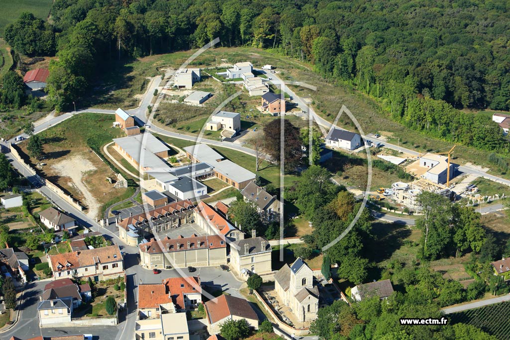 Photo arienne de Pargny-ls-Reims