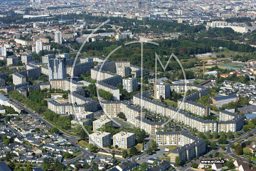 Photo arienne de Reims (Les Chtillons)