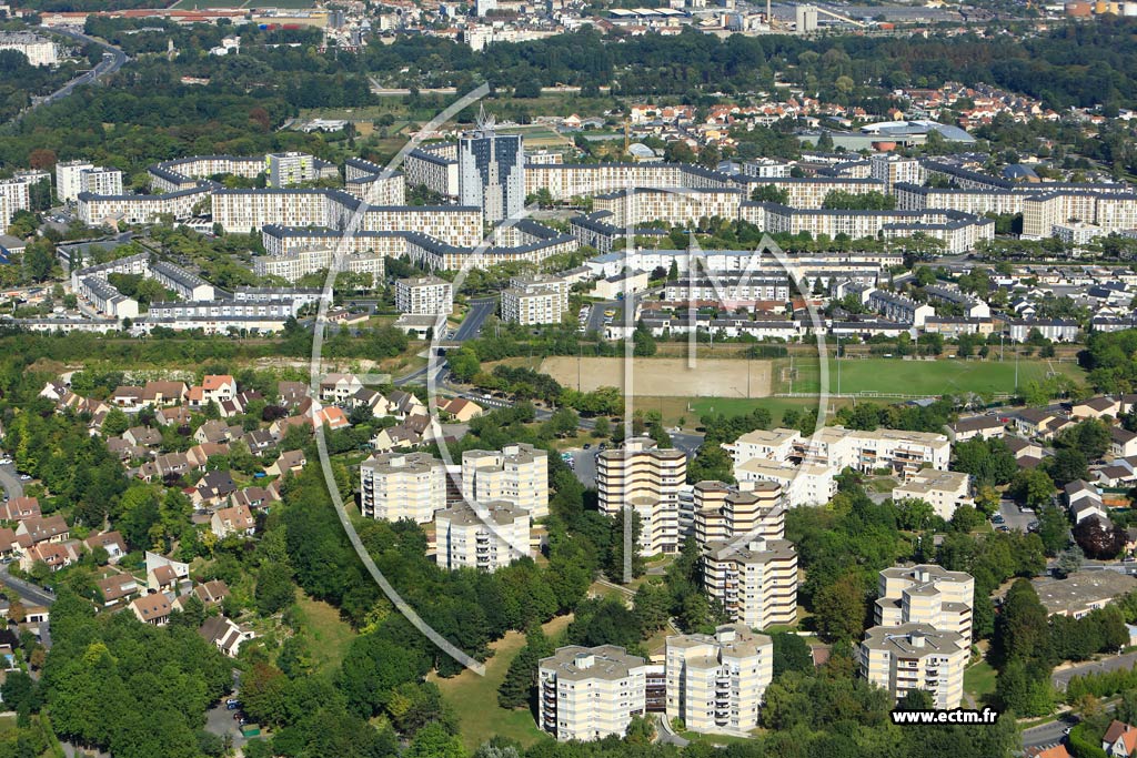 Photo arienne de Reims (Murigny Nord)