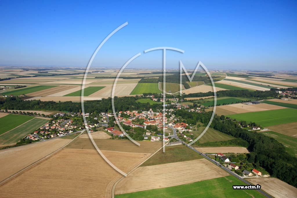 Photo arienne de Saint-Masmes