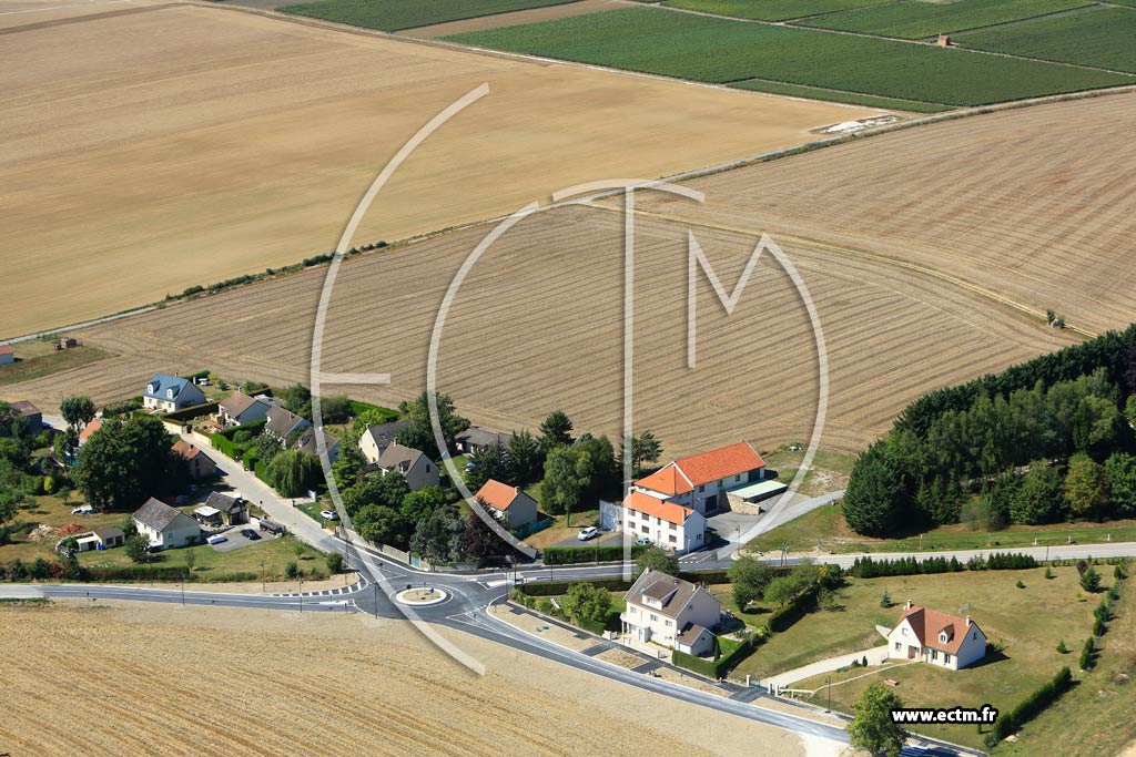 Photo arienne de Tauxires-Mutry (Mutry)