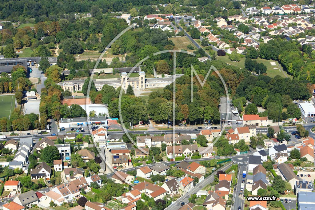 Photo arienne de Tinqueux