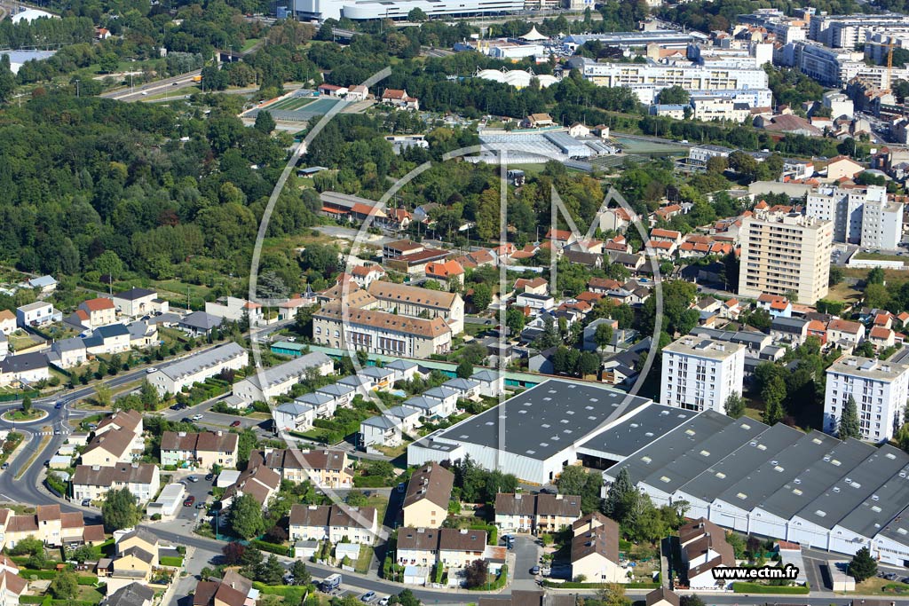 Photo arienne de Tinqueux