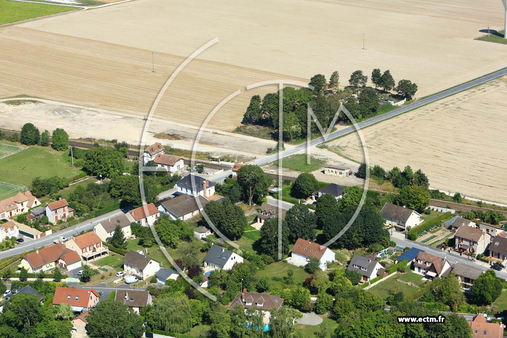 Photo arienne de Val-de-Vesle (Thuisy)