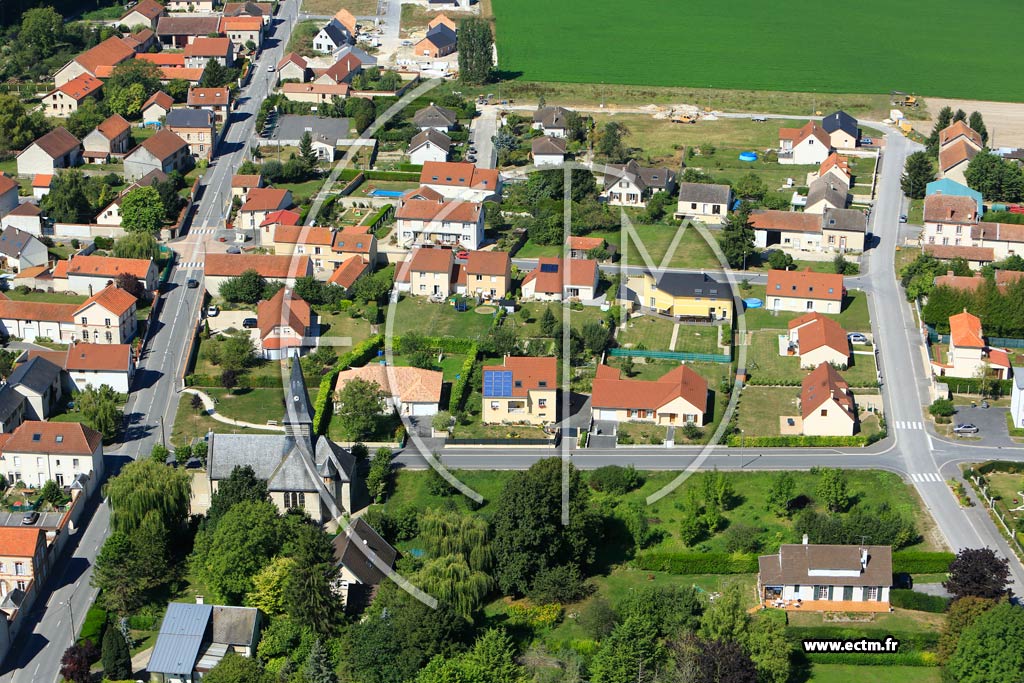 Photo arienne de Val-de-Vesle (Wez)