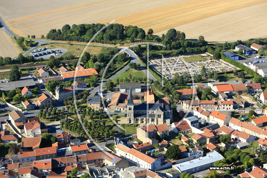 Photo arienne de Witry-ls-Reims