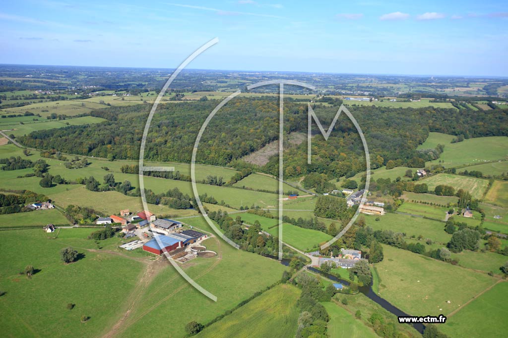 Photo arienne de La Bouteille (Foigny)