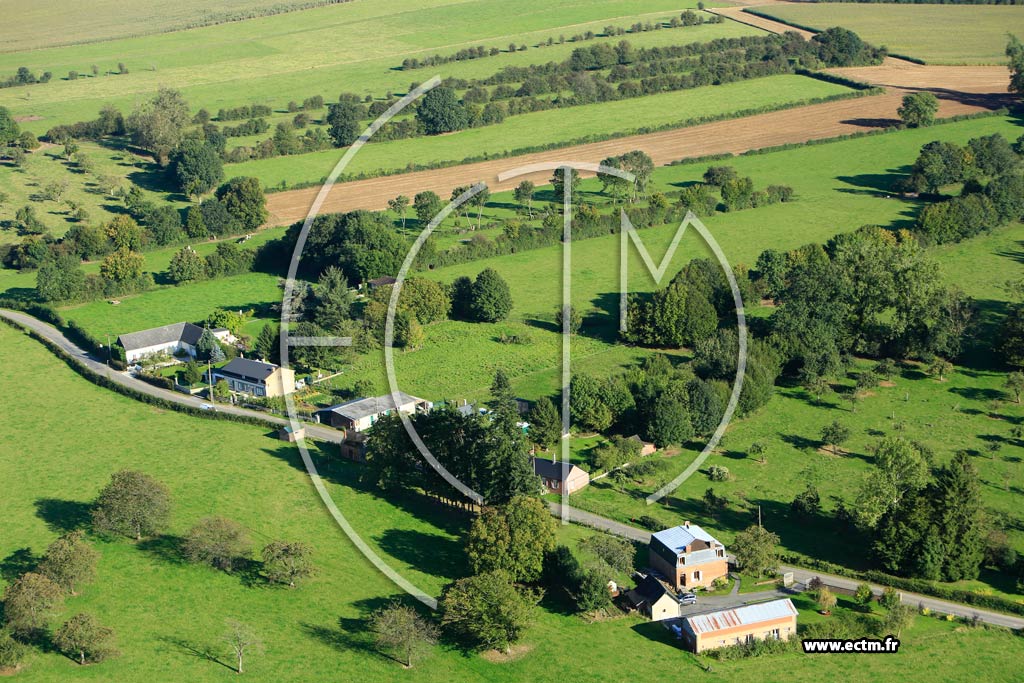 Photo arienne de Laigny (Le Bois de Laigny)