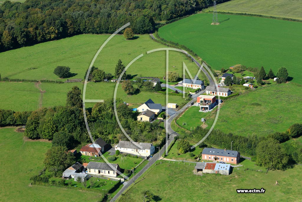 Photo arienne de Origny-en-Thirache (Les Routires)