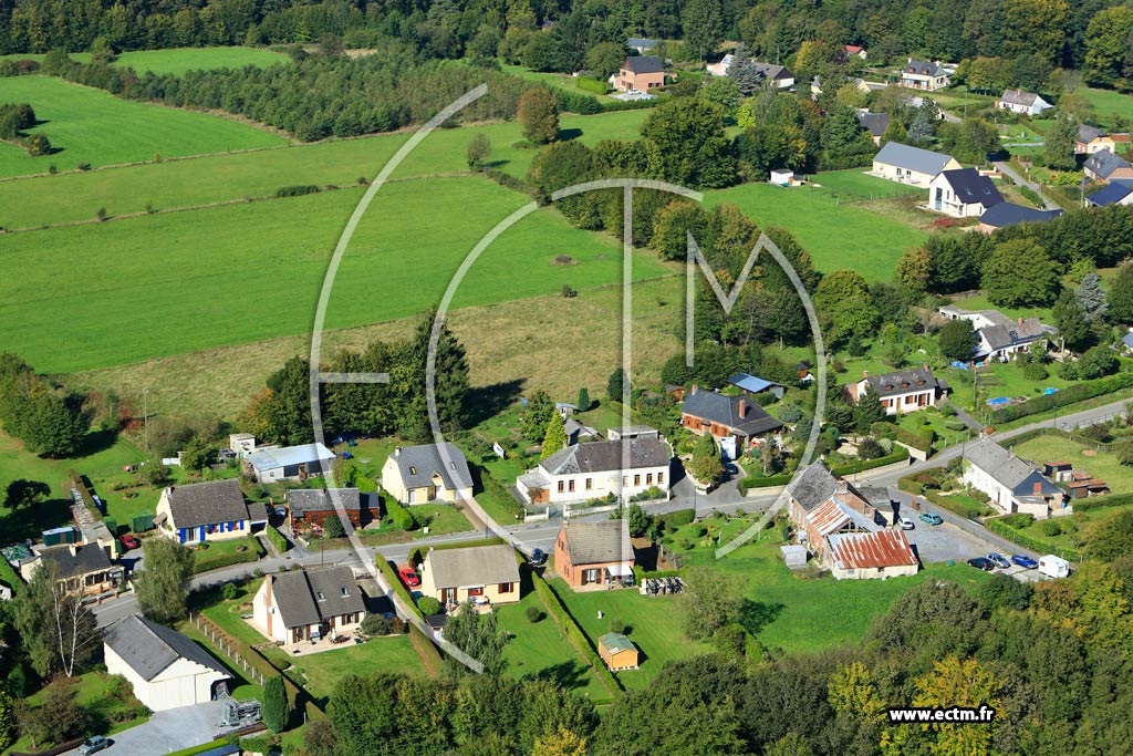 Photo arienne de Saint-Michel (Le Chamiteau)