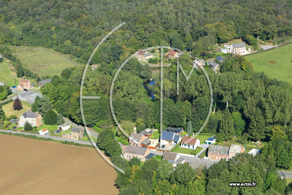 Photo arienne de Saint-Michel (Sougland)