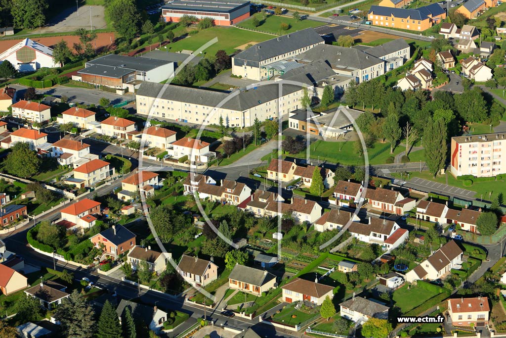 Photo arienne de Vervins