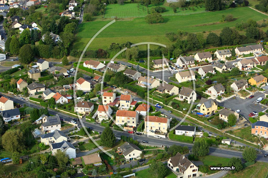 Photo arienne de Aiglemont
