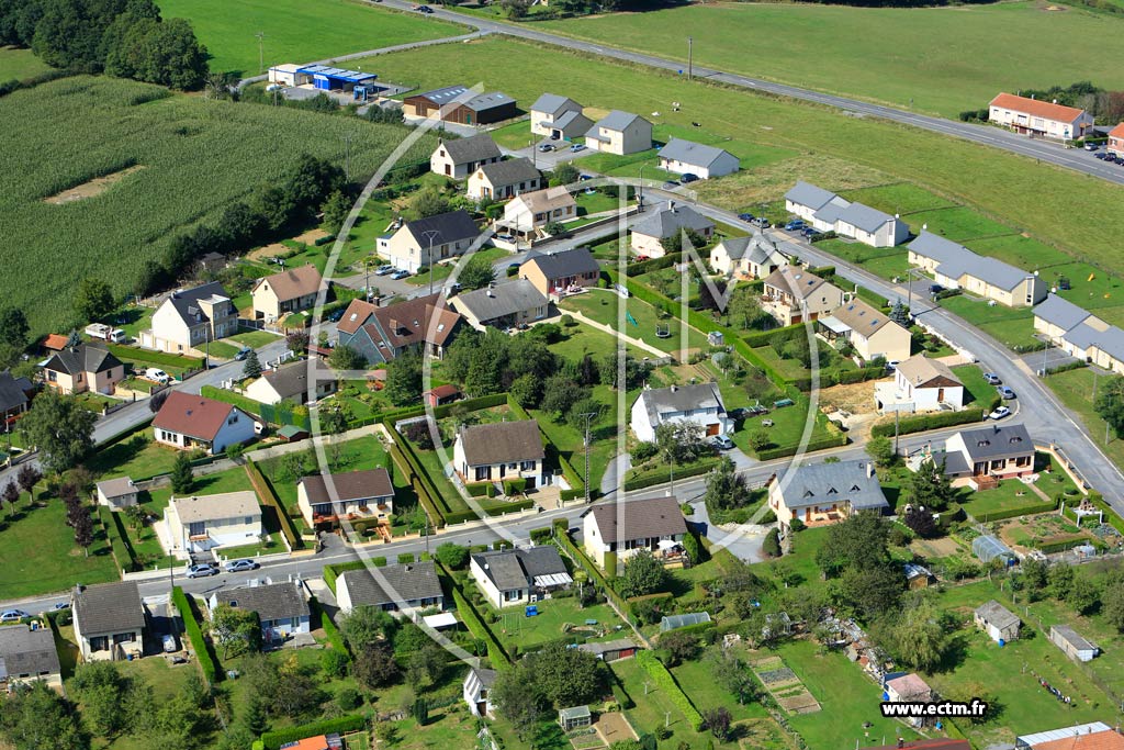 Photo arienne de Auvillers-les-Forges (Le Chteau Vert)