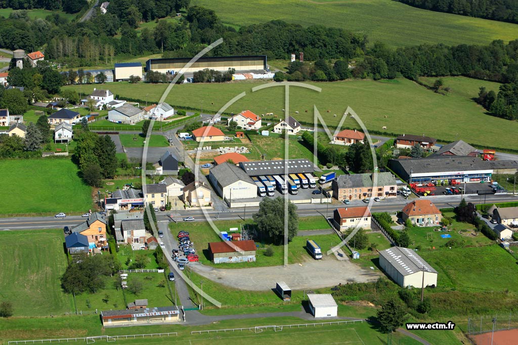 Photo arienne de Auvillers-les-Forges (Mon ide)