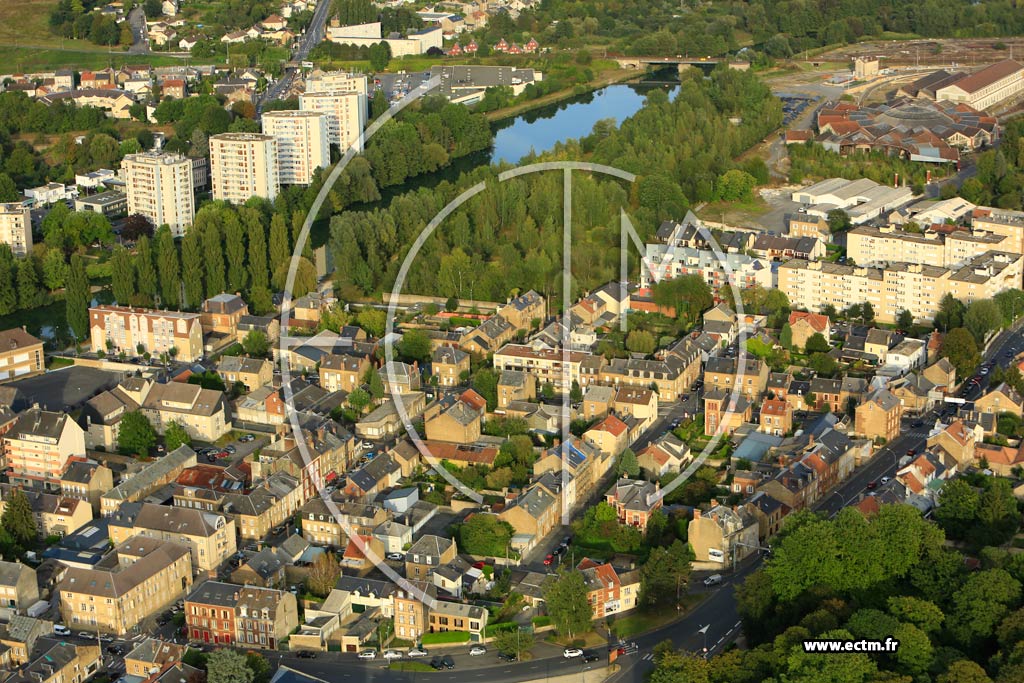 Photo arienne de Charleville-Mzires (Faubourg de Pierre)