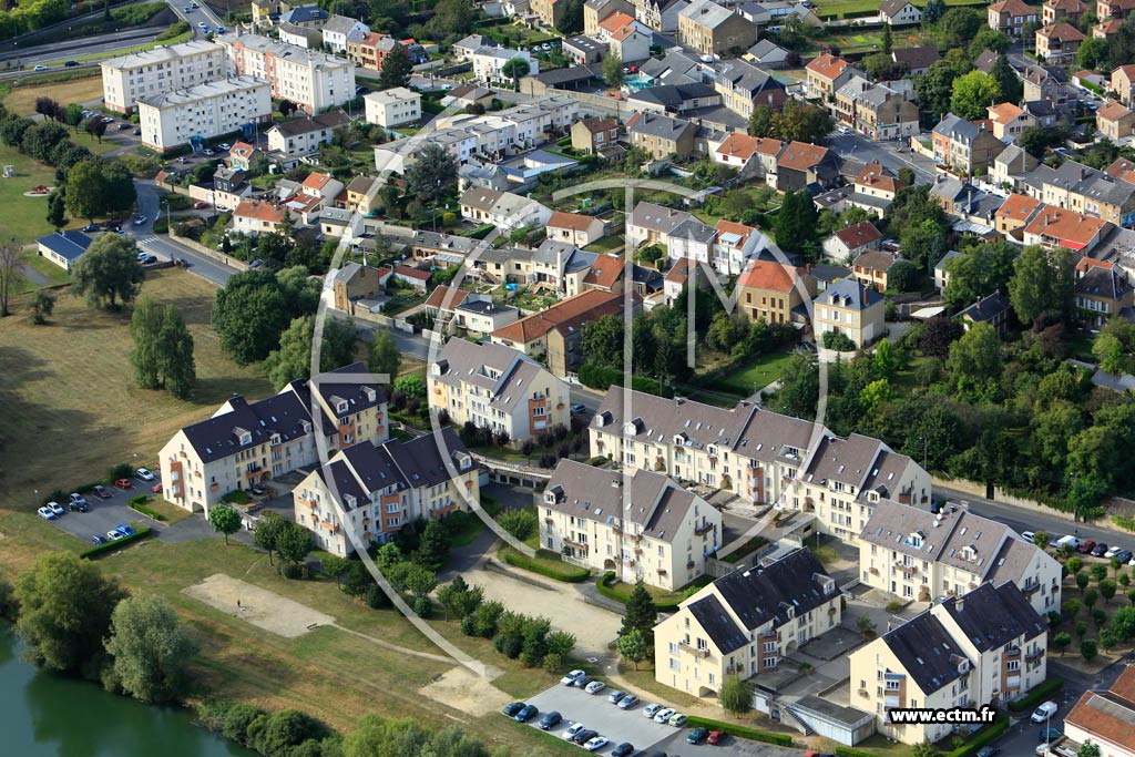 Photo arienne de Charleville-Mzires (Faubourg Saint-Julien)