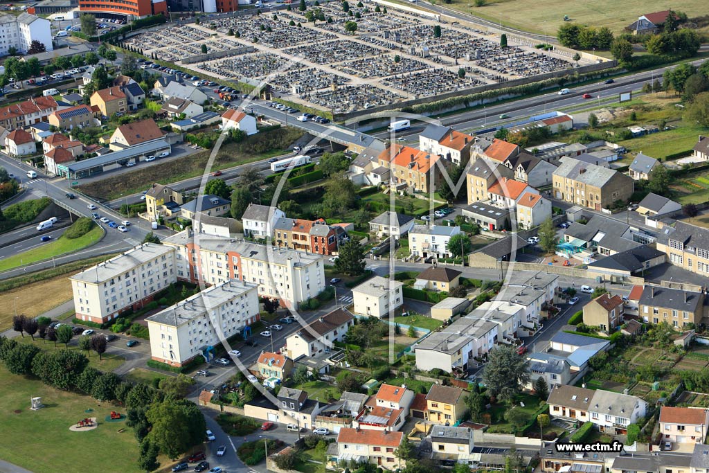 Photo arienne de Charleville-Mzires (Faubourg Saint-Julien)