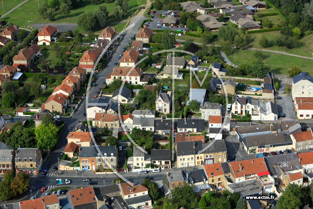Photo arienne de Charleville-Mzires (Faubourg Saint-Julien)