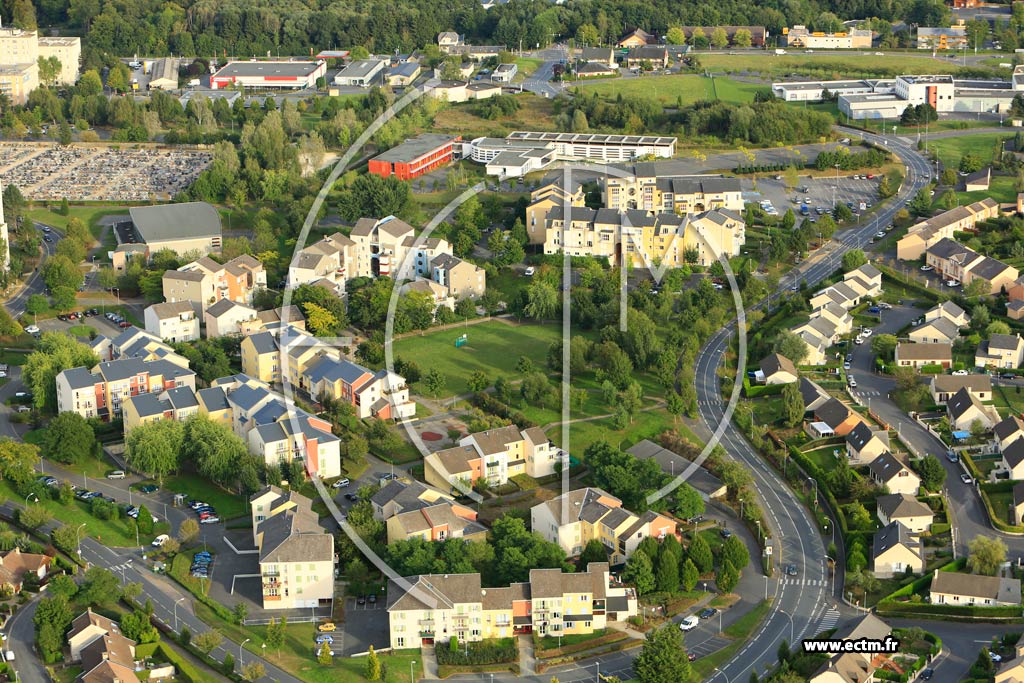 Photo arienne de Charleville-Mzires (La Croisette)