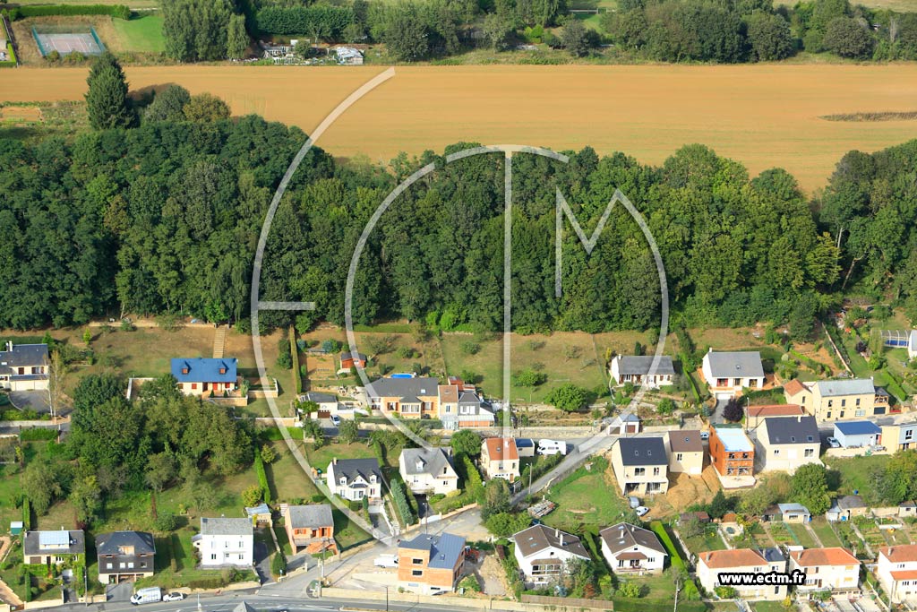 Photo arienne de Charleville-Mzires (Le Theux)