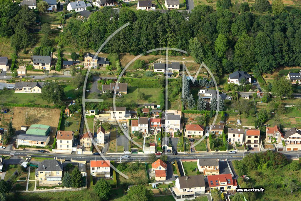 Photo arienne de Charleville-Mzires (Le Theux)