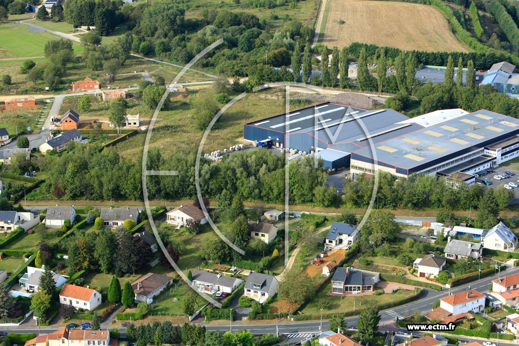 Photo arienne de Charleville-Mzires (Le Theux)