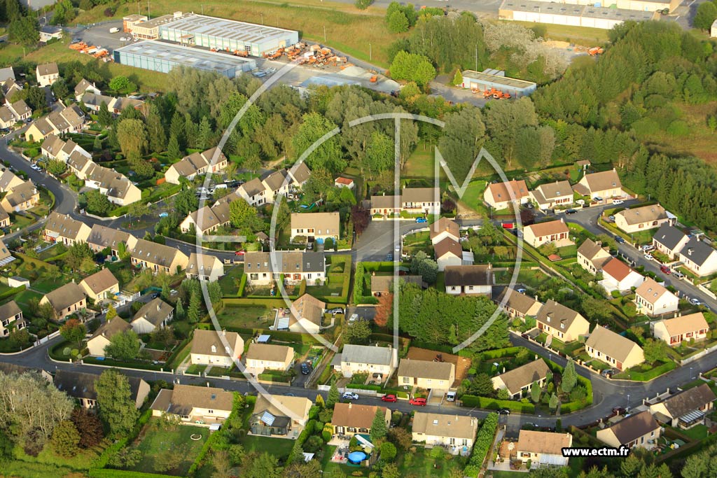 Photo arienne de Charleville-Mzires (Les Granges moulues)