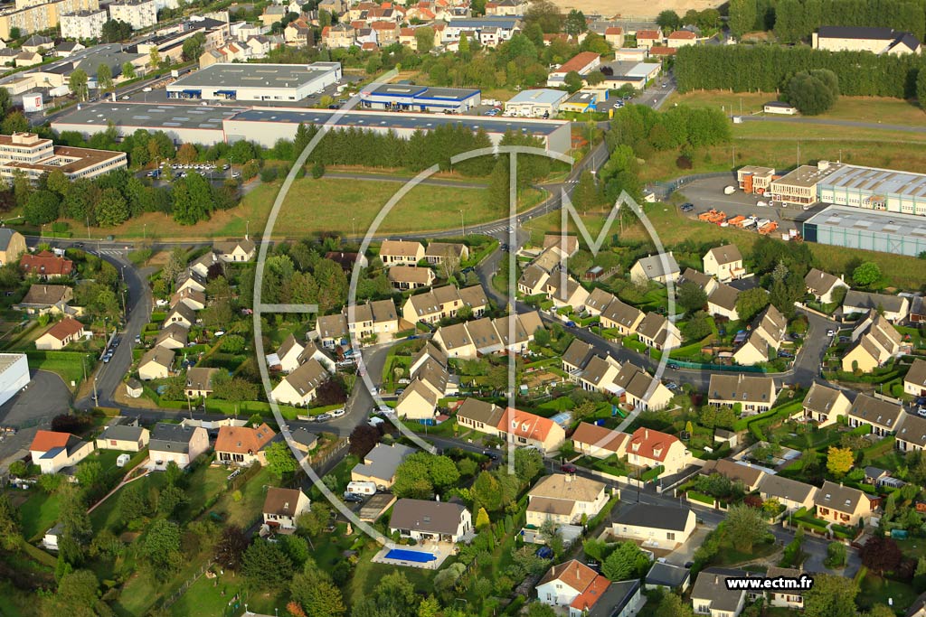 Photo arienne de Charleville-Mzires (Les Granges moulues)