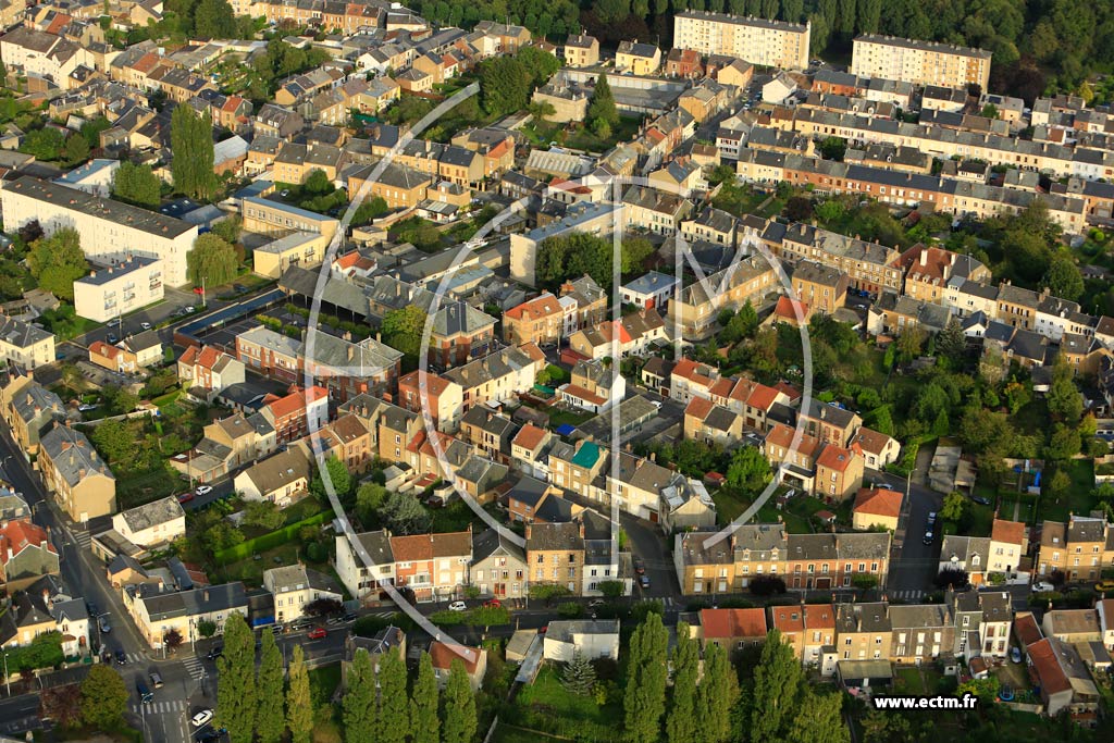 Photo arienne de Charleville-Mzires (Mohon)