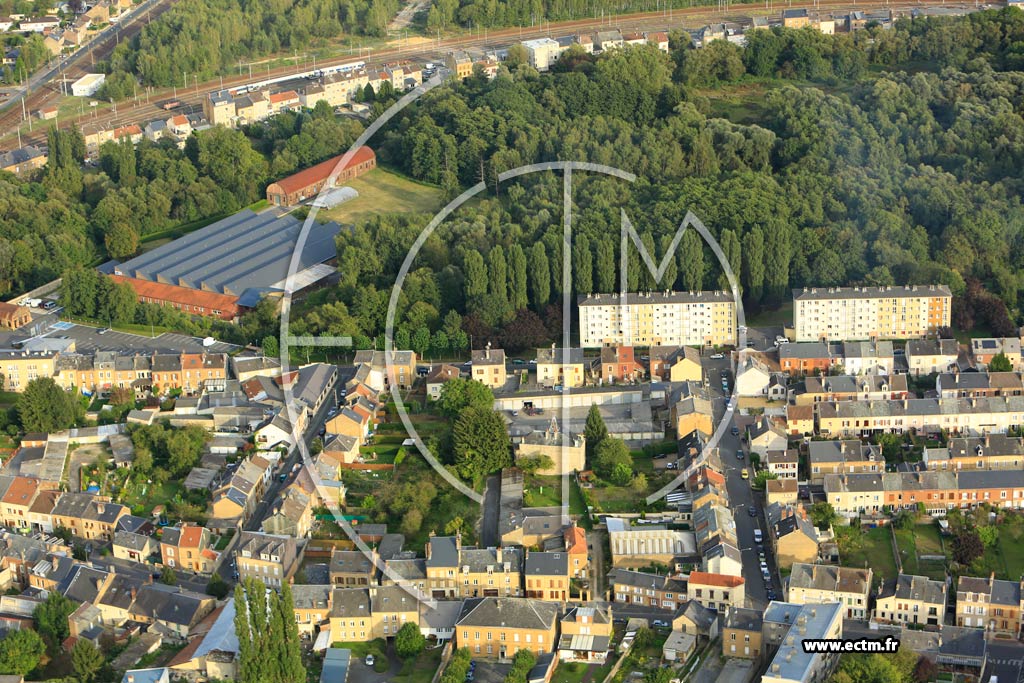 Photo arienne de Charleville-Mzires (Mohon)