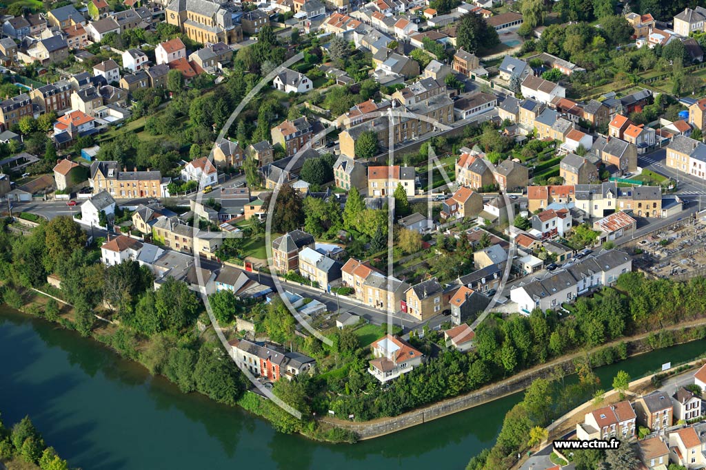 Photo arienne de Charleville-Mzires (Montcy Saint-Pierre)