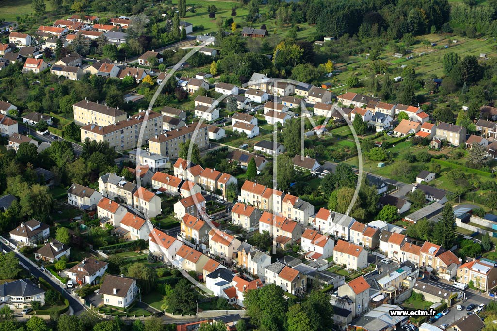 Photo arienne de Charleville-Mzires (Montcy Saint-Pierre)