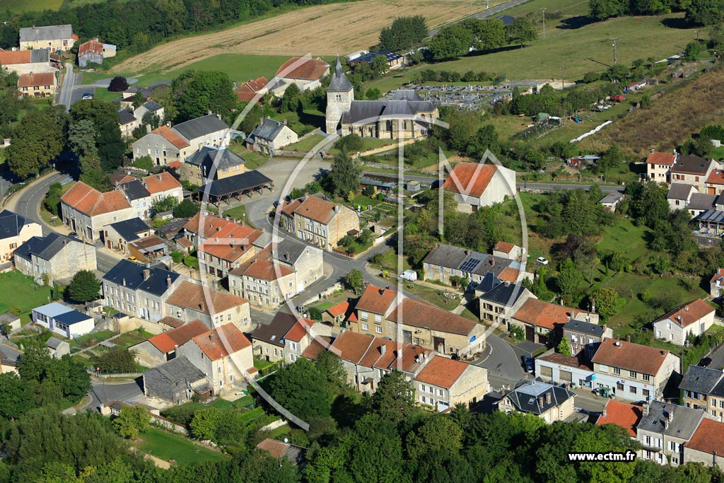 Photo arienne de Chmery-sur-Bar