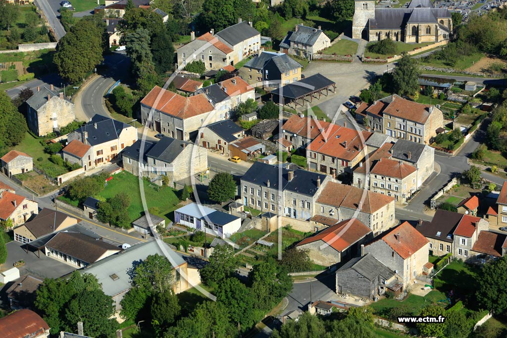 Photo arienne de Chmery-sur-Bar