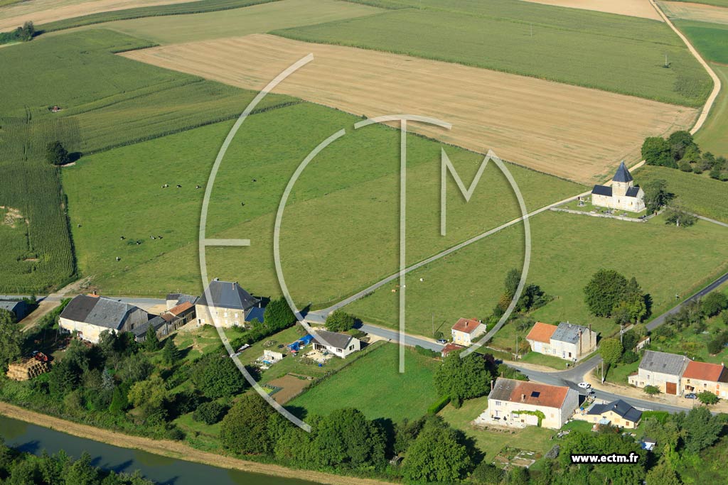 Photo arienne de Chmery-sur-Bar (Malmy)