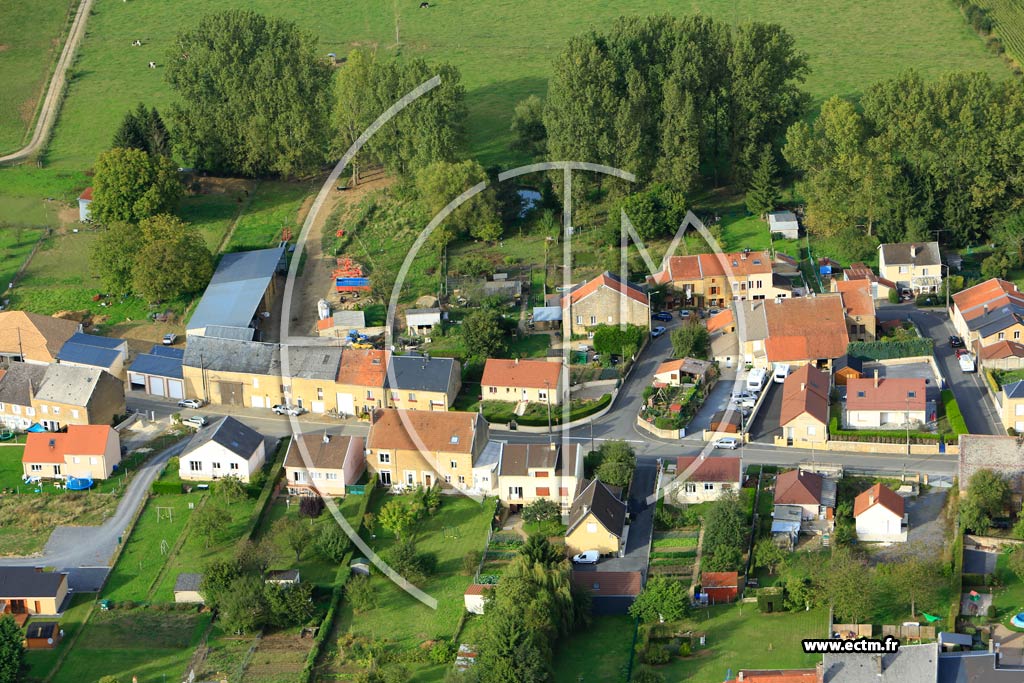 Photo arienne de Dom-le-Mesnil
