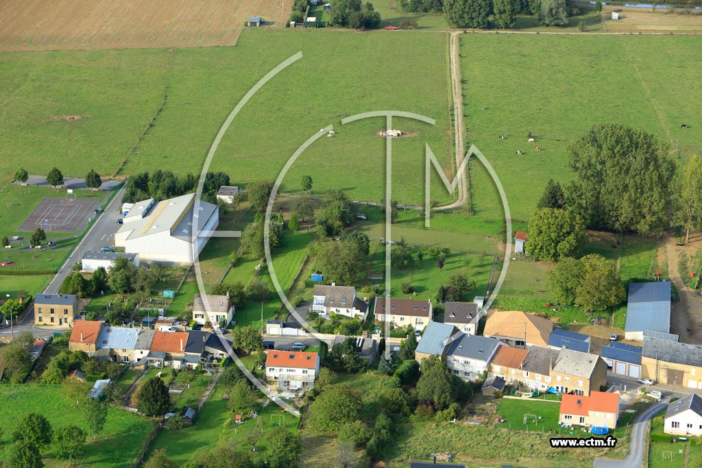 Photo arienne de Dom-le-Mesnil