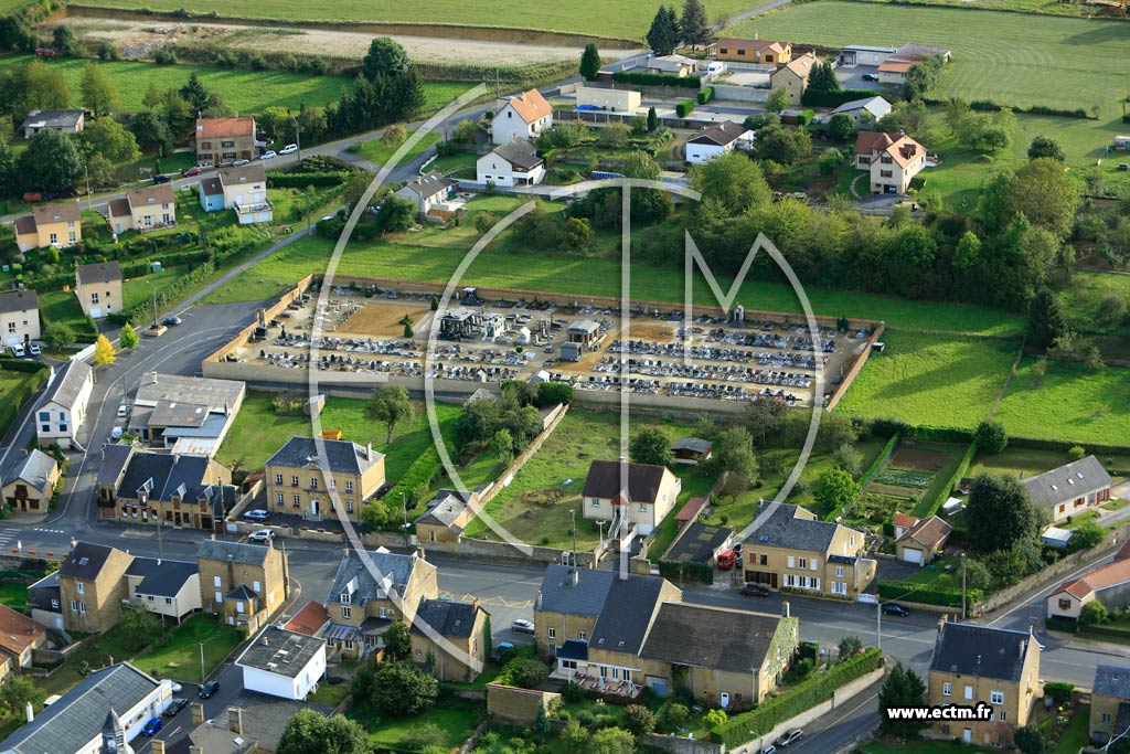 Photo arienne de Dom-le-Mesnil