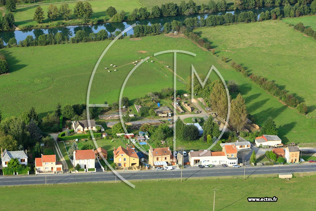 Photo arienne de Dom-le-Mesnil