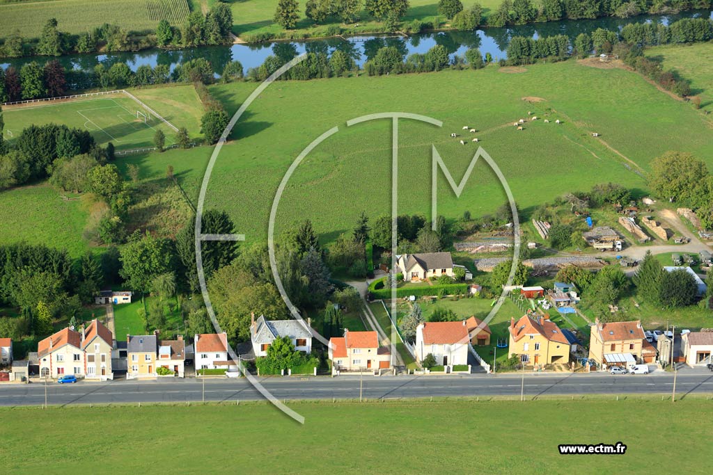 Photo arienne de Dom-le-Mesnil