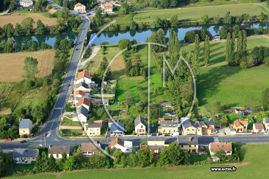 Photo arienne de Dom-le-Mesnil
