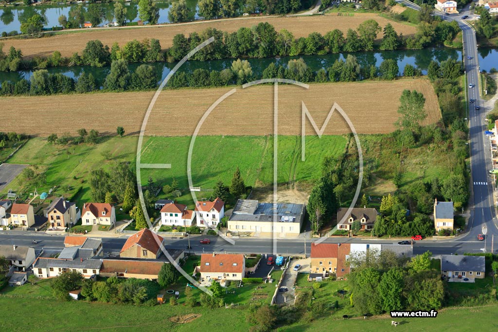 Photo arienne de Dom-le-Mesnil