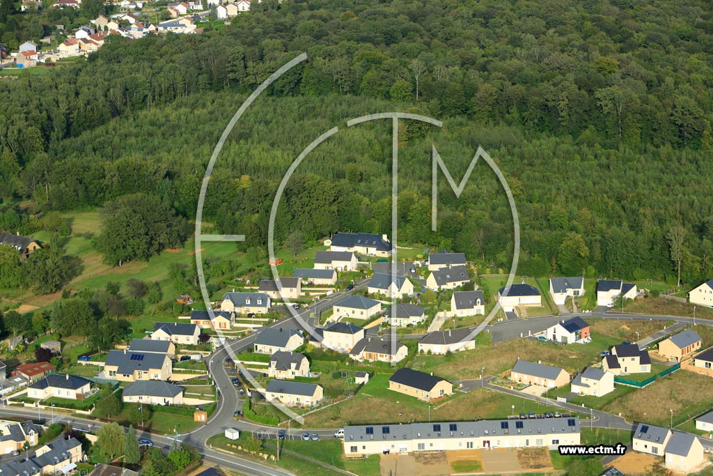 Photo arienne de La Francheville (Saint-Ponc)